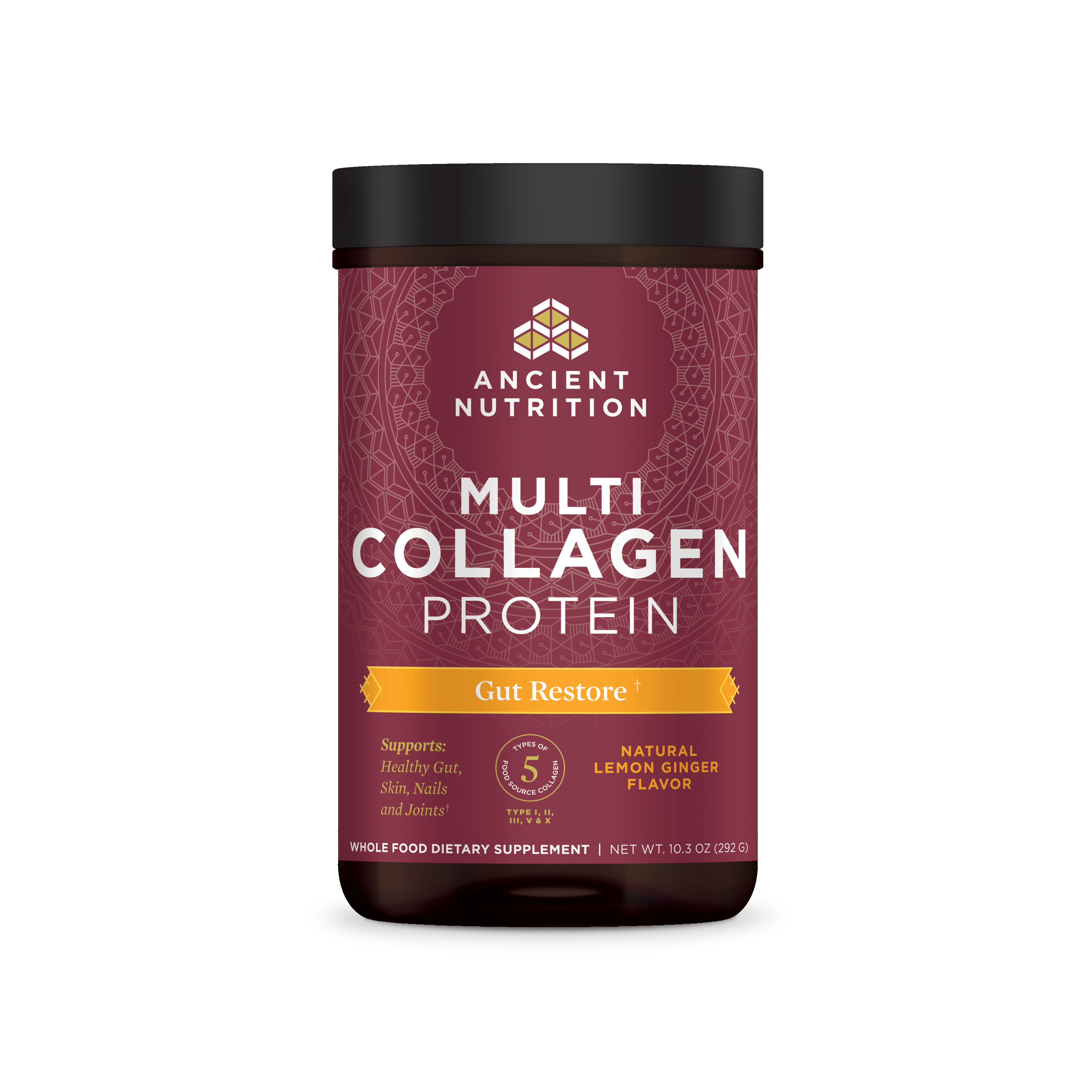 Multi Collagen Protein Gut Restore - Lemon Ginger
