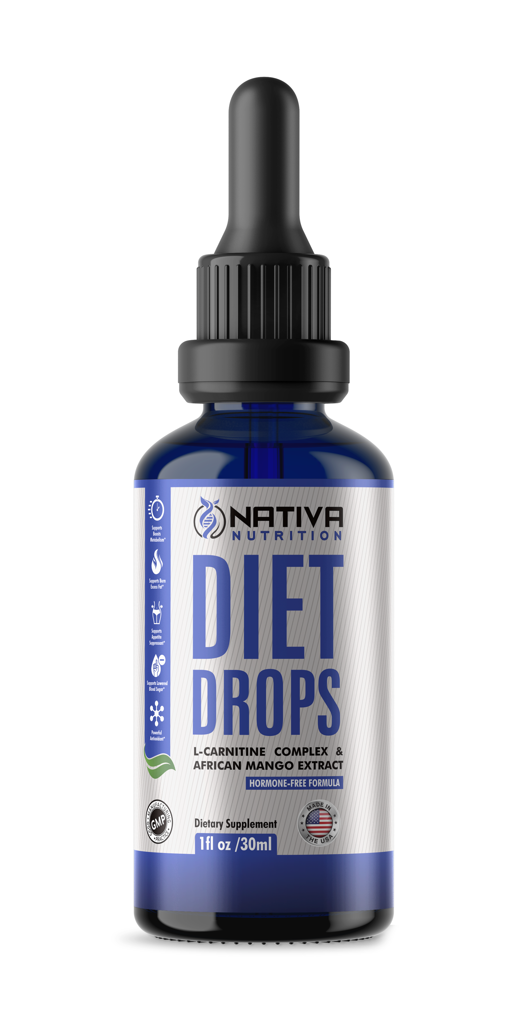 Diet Drops for Fat Loss 1 fl oz / 30 ml